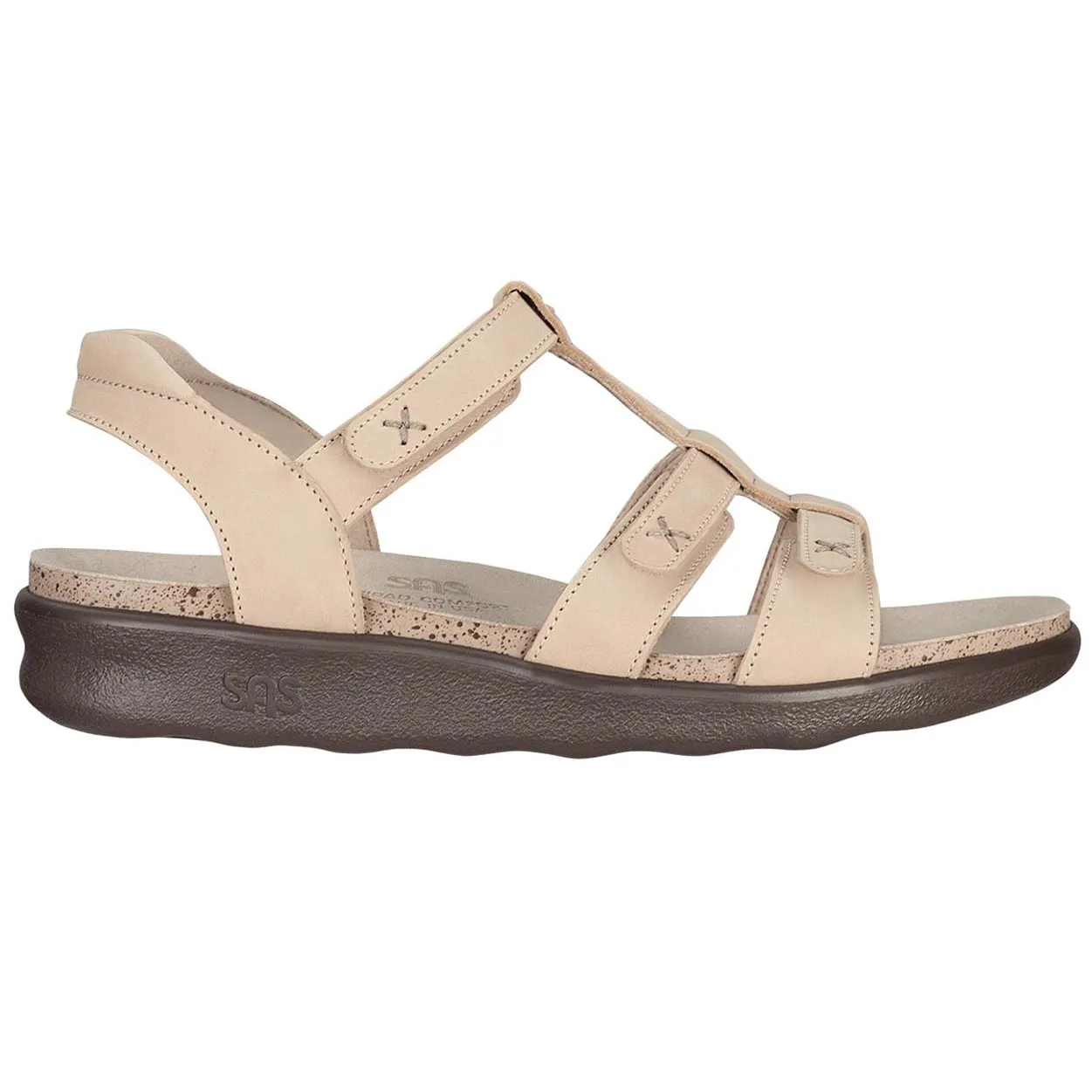 Sorrento - Linen Mid Heel