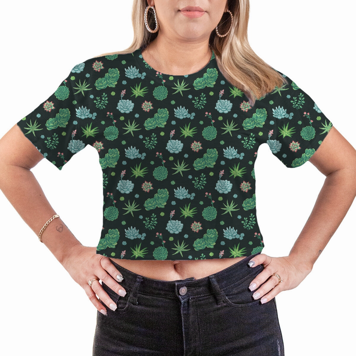 Succulents Cozy Waistband