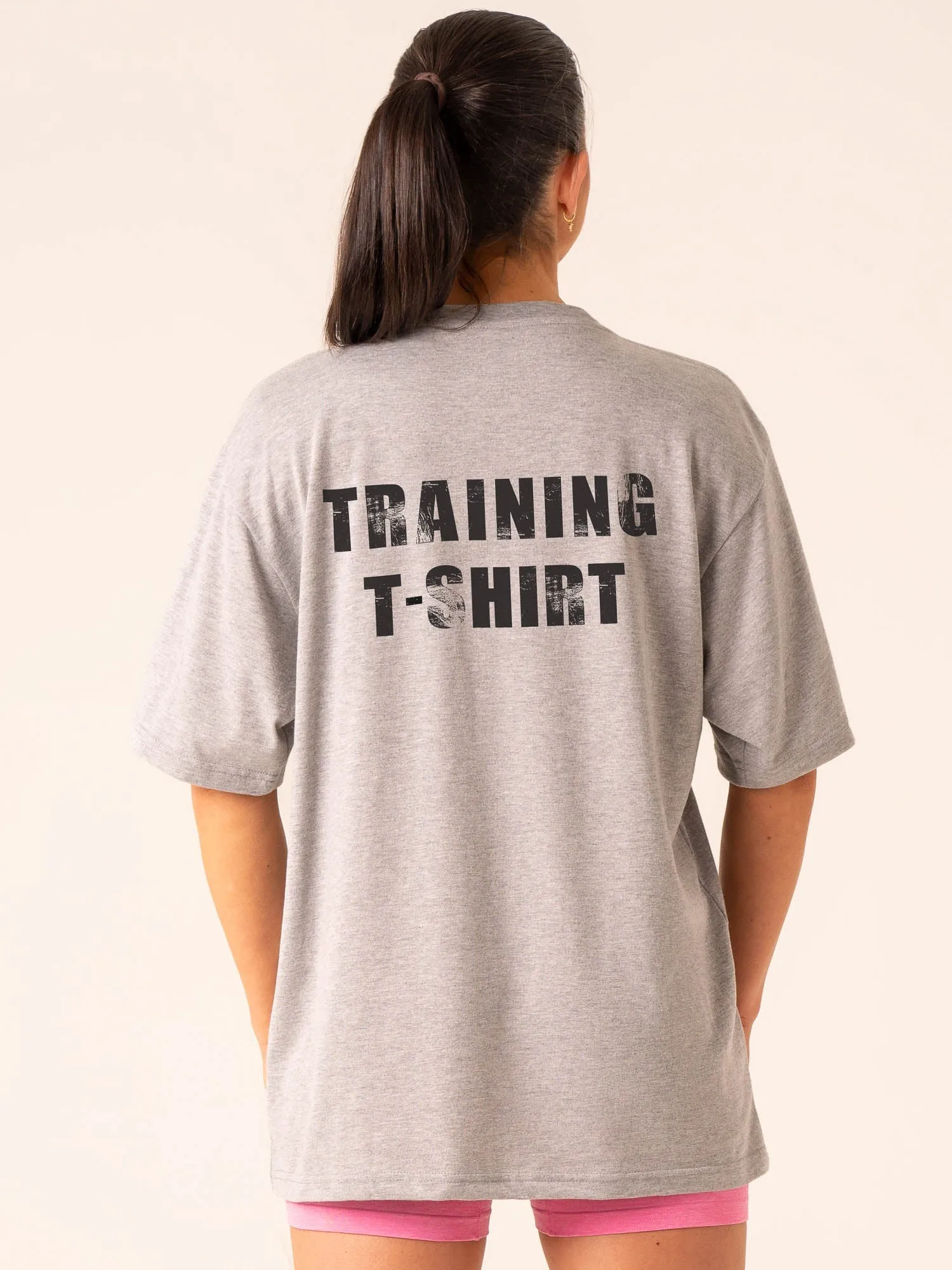 Training T-Shirt - Grey Marl Smooth Look Summer Essential