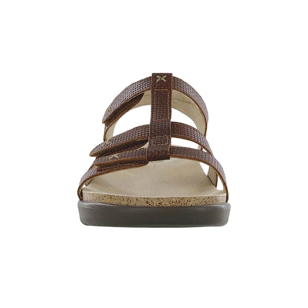 Stylish Flats Anti Fatigue Technology Sorrento - Woven Brandy