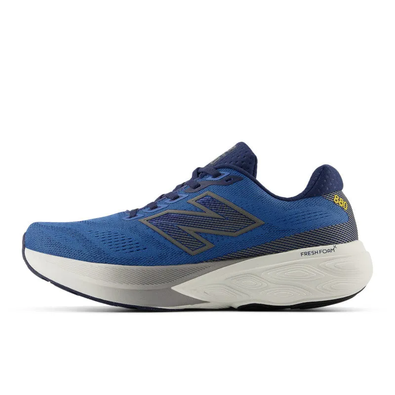 Fresh Foam X 880v15 - Sea Stone with NB Navy and Marmalade - Men's Minimalist Soft To The Touch