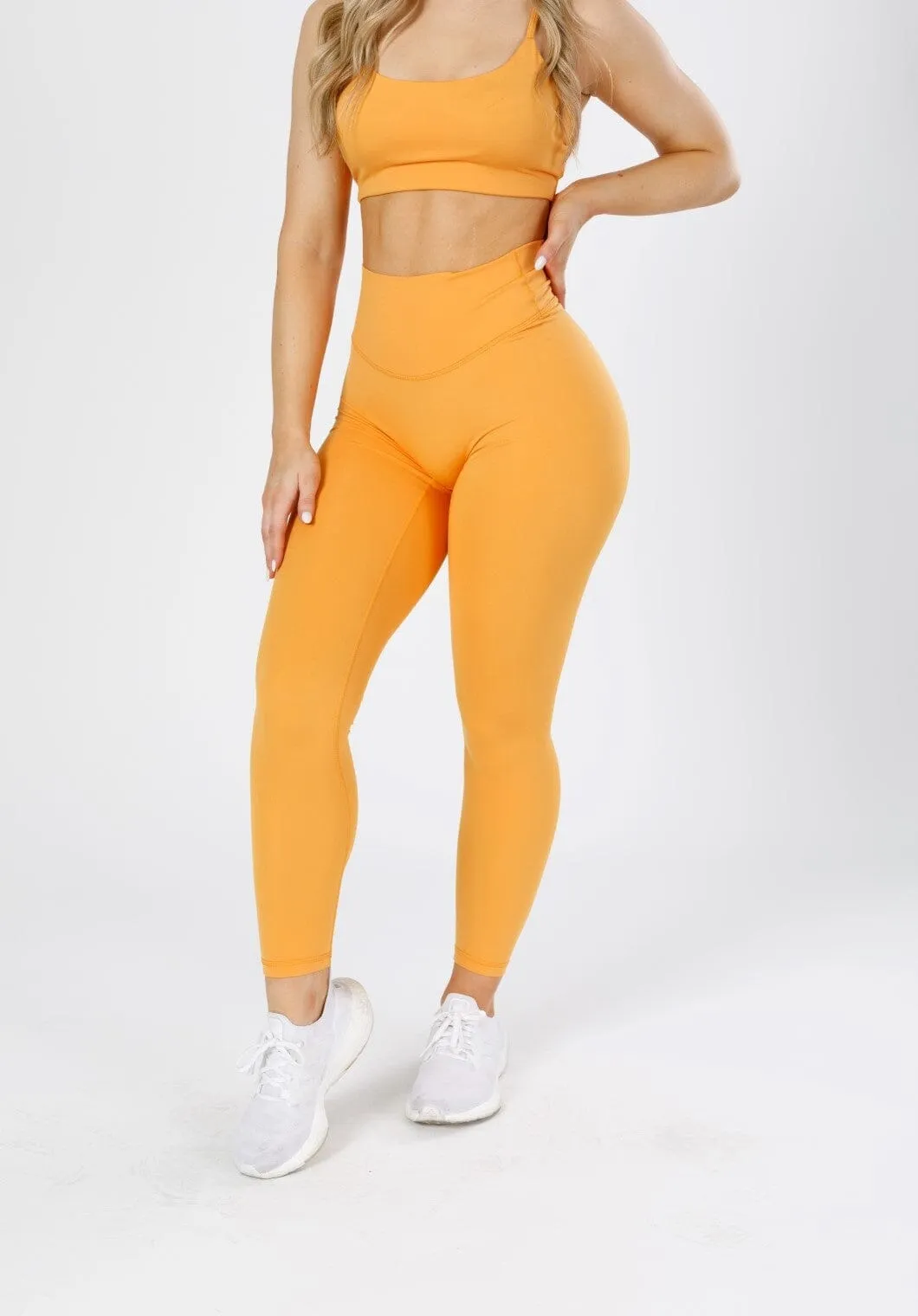 Reluna Original Sculptseam? Legging Citrus Balanced Fit Yoga Class Comfort Seeker
