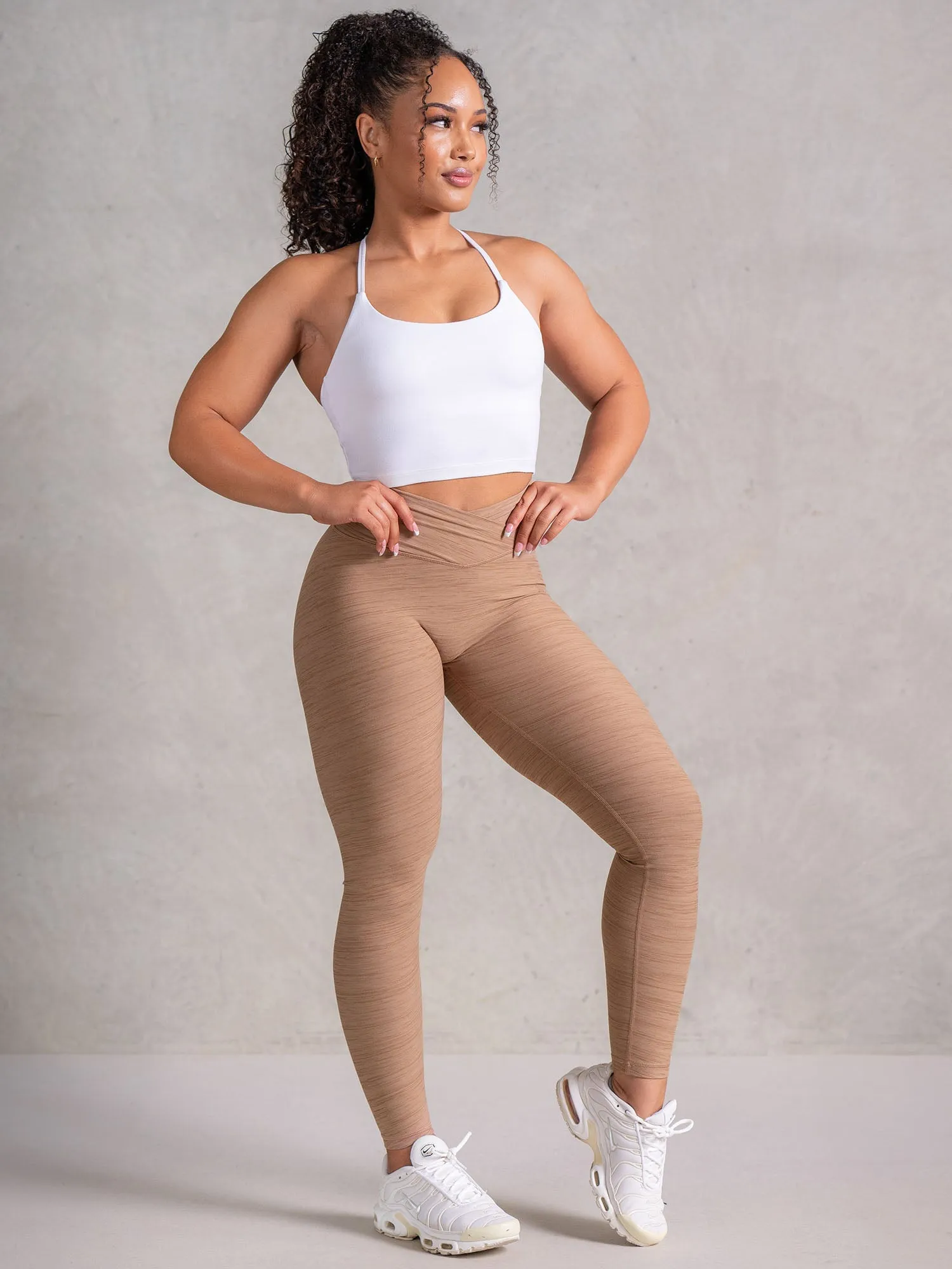 Athletic Look Icon Tank Bra - White