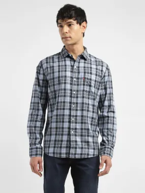 Men's Checkered Slim Fit Shirt Wardrobe Essential