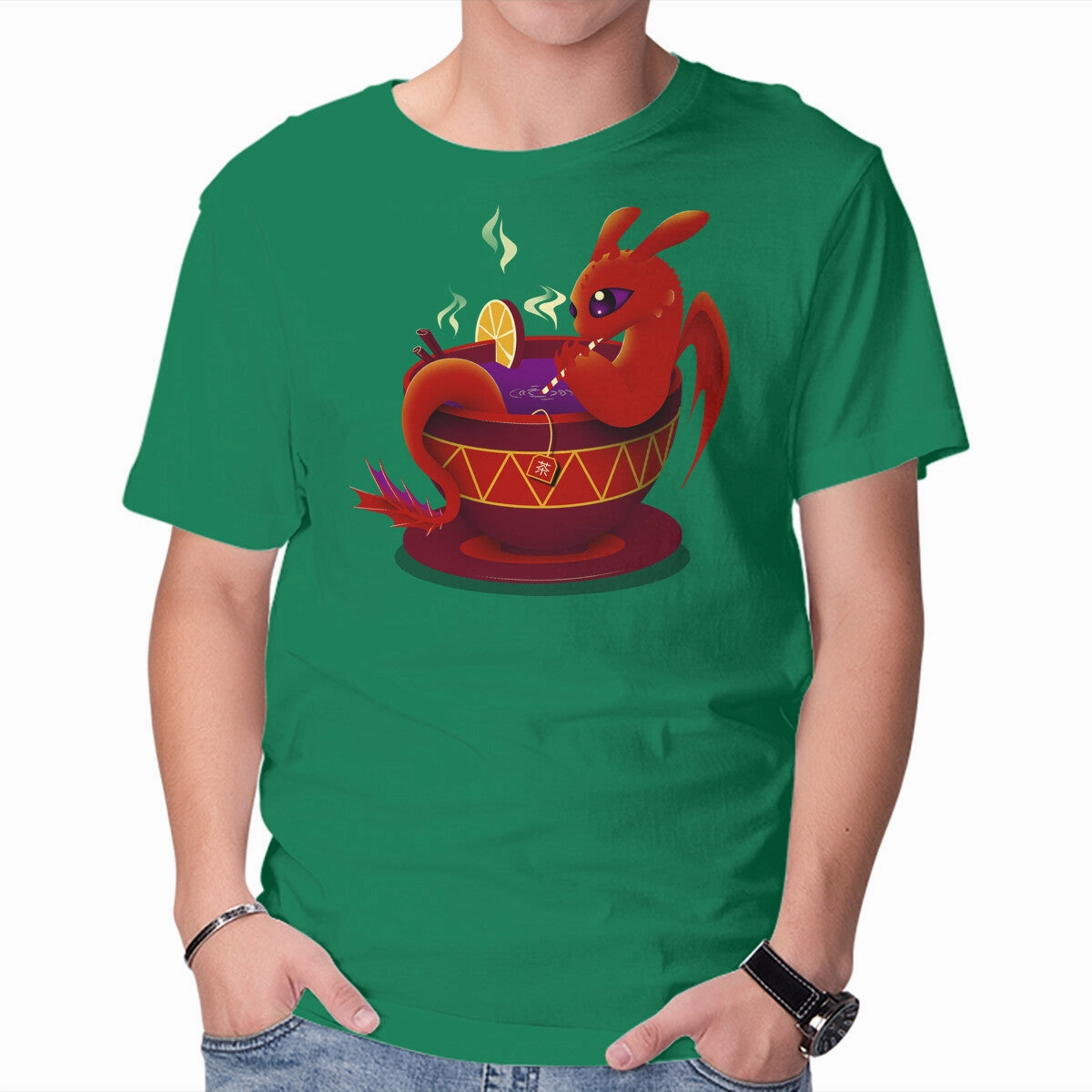 Tea Cup Dragon Perfect Design Casual Look Wear