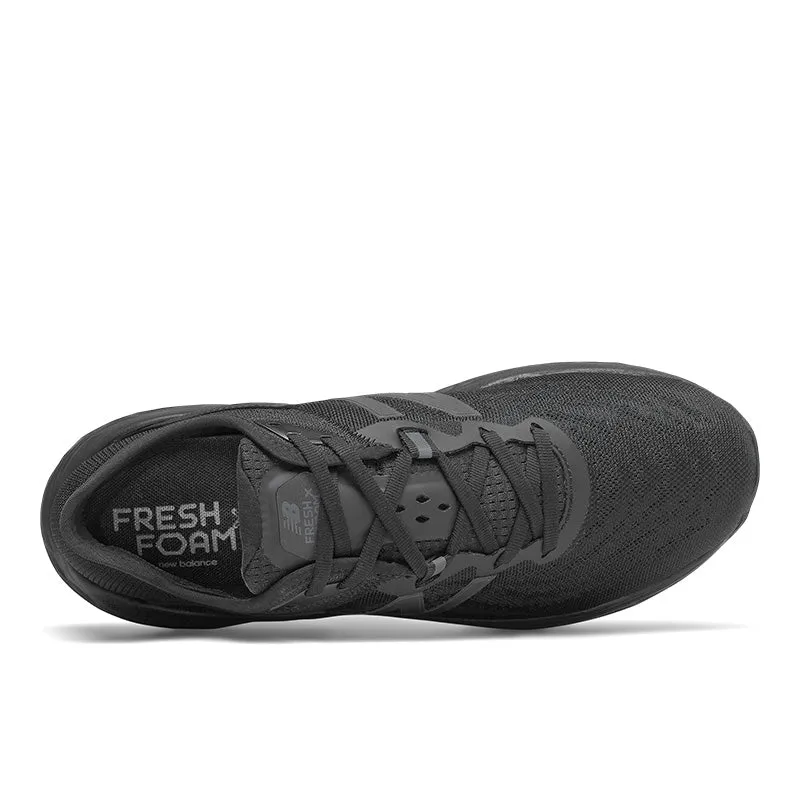 running - convenience Tread Pattern Fresh Foam More v2 - Black - Men's