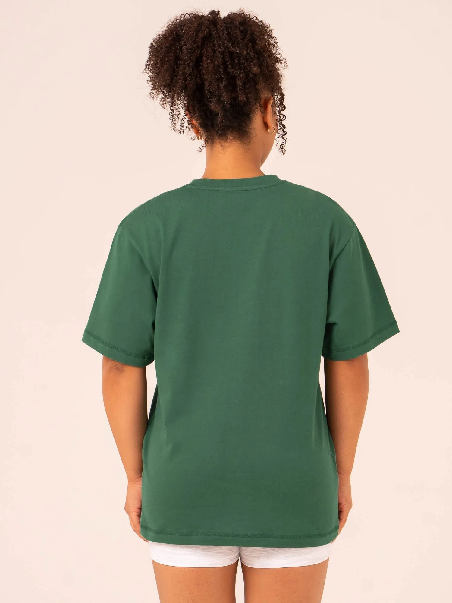 Breezy Design Anti Odor Technology Tempo Oversized T-Shirt - College Green