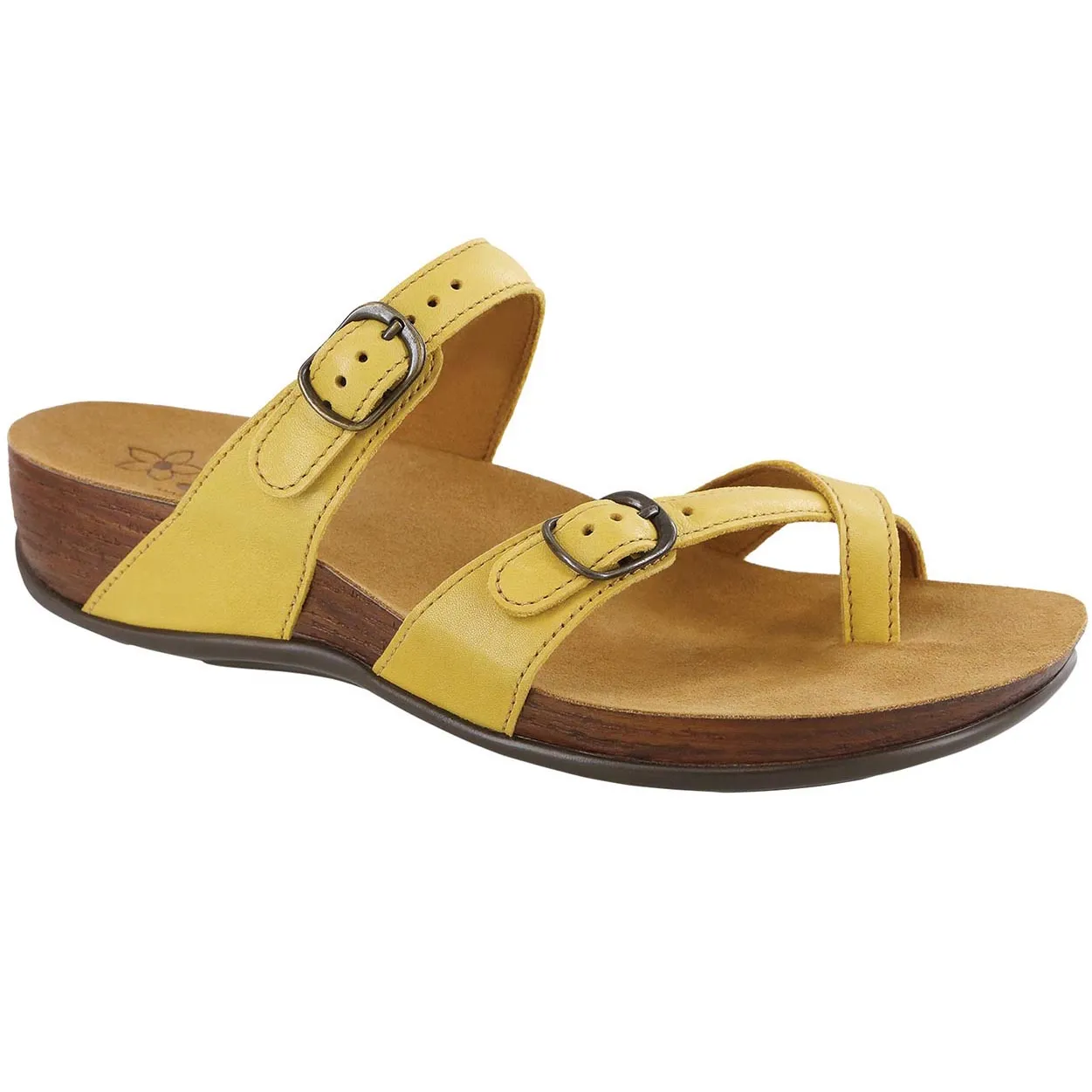 Shelly - Yellow Cushioned Footbed