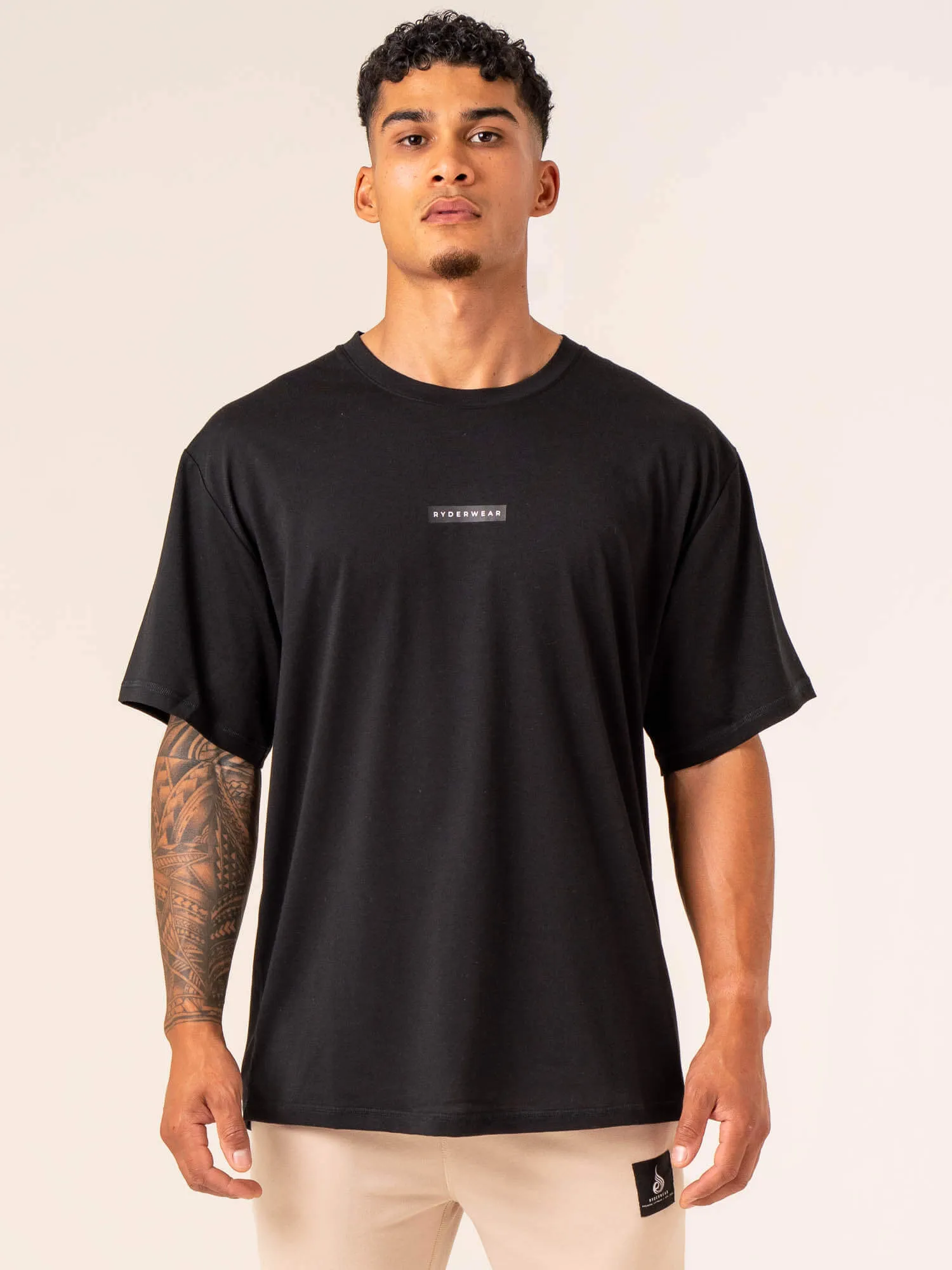 Non Fading Material Ultimate Comfort Terrain T-Shirt - Black
