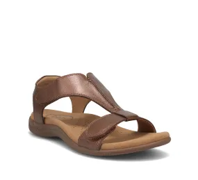 Comfortable Flip-flops for Men Firm Step The Show - Bronze