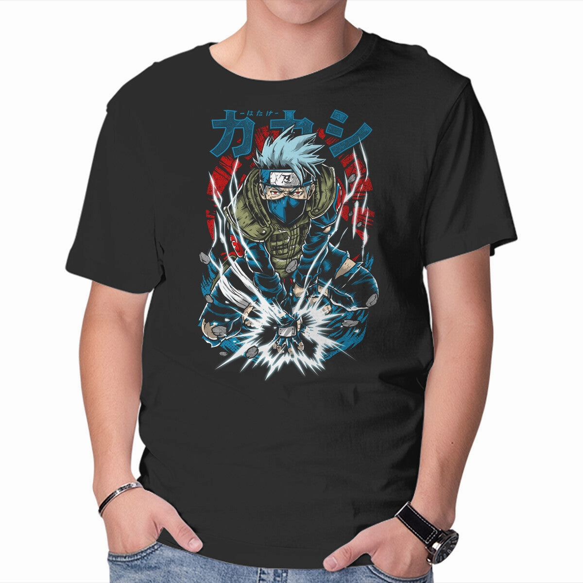 The Power Of Kakashi Vintage Wash Effect Urban Fashion Look