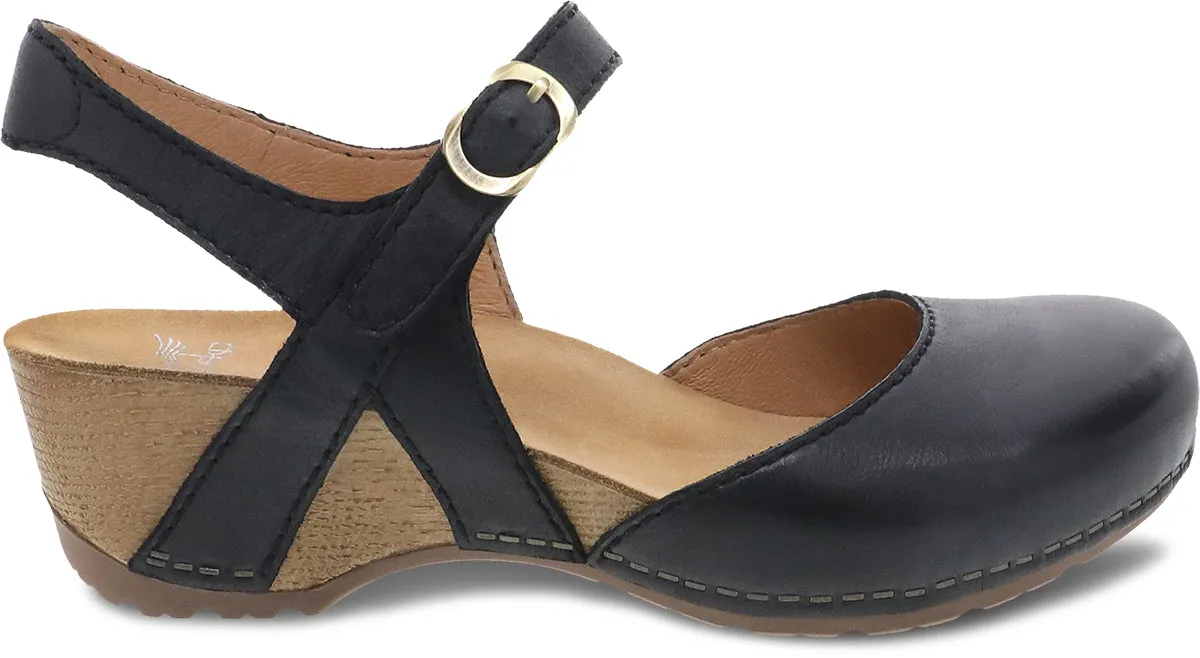 Tiffani - Black Wave Fun Suede