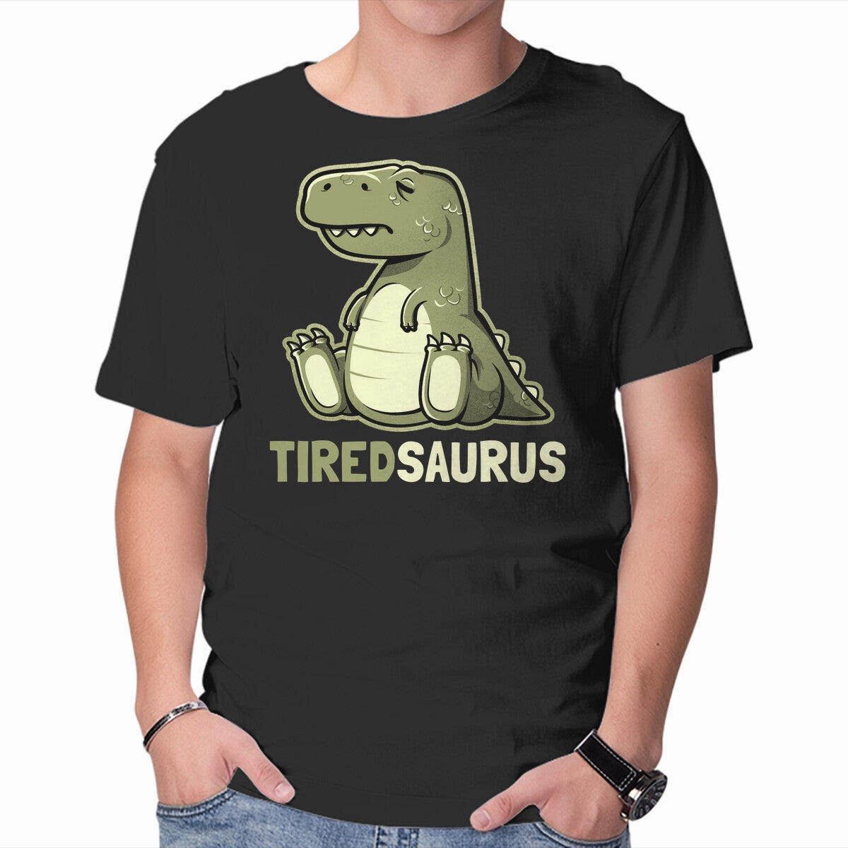 Unisex style Fashion and Comfort Tiredsaurus