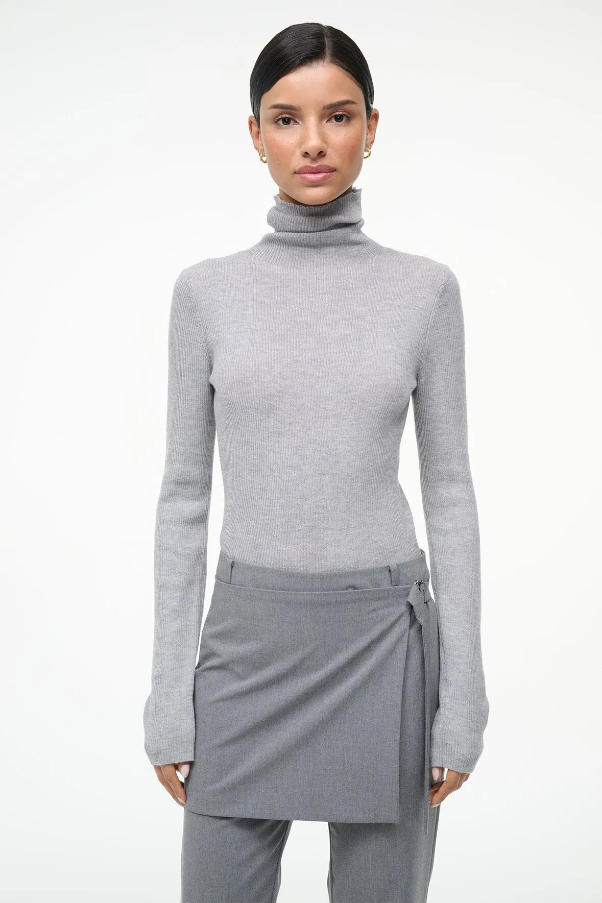 Flex Fit Comfy Wear TONI SUPERFINE CASHMERE SWEATER | ASH GREY