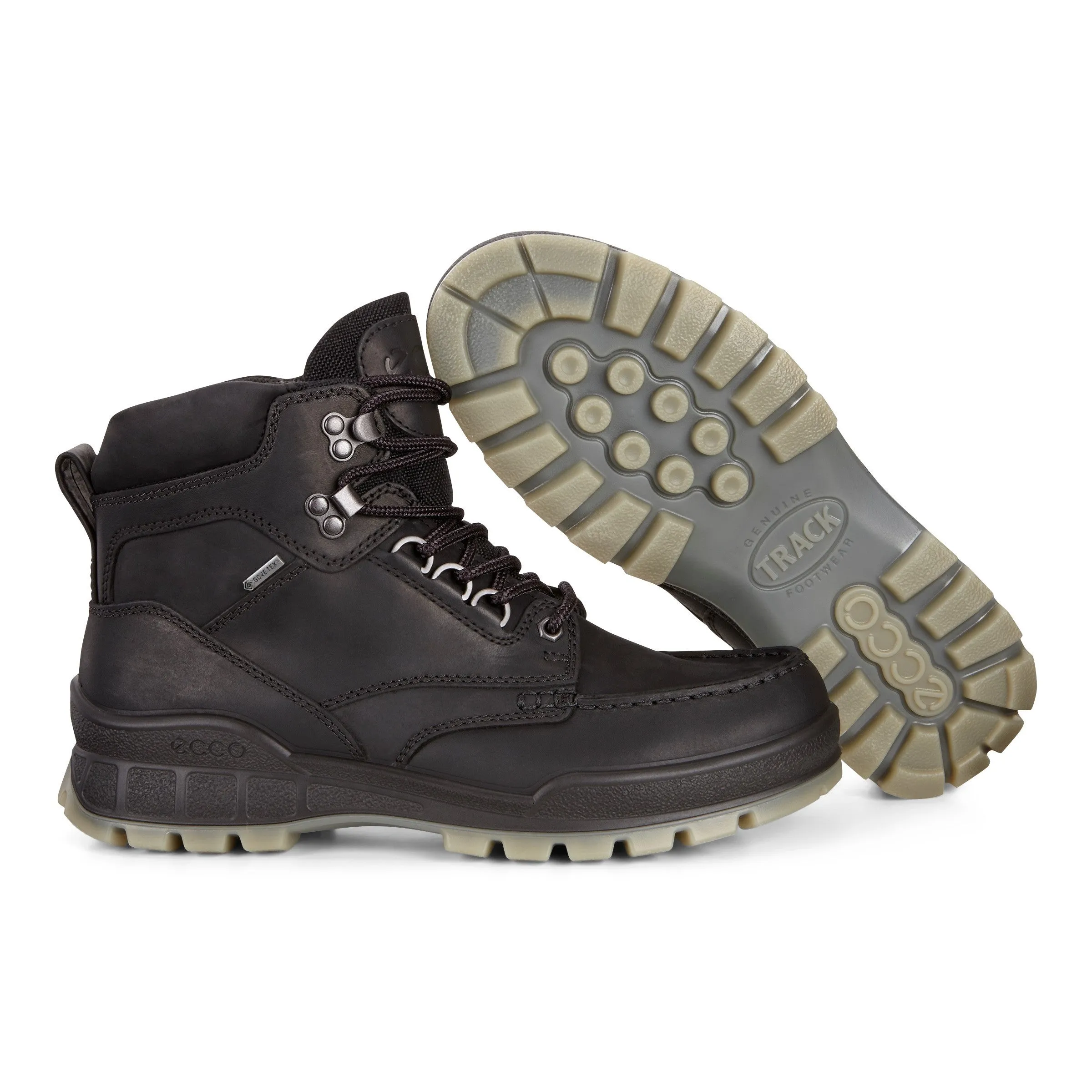 Track 25 Boot - Black - Men's Thick Lining Comfortable Flex