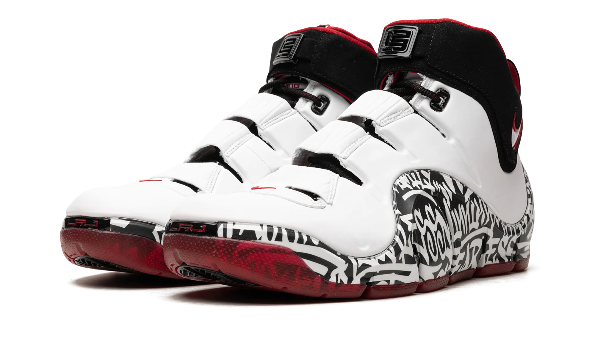 Zoom Lebron 4 "Graffiti 2023" TecTuff Toe Responsive Heel Zone