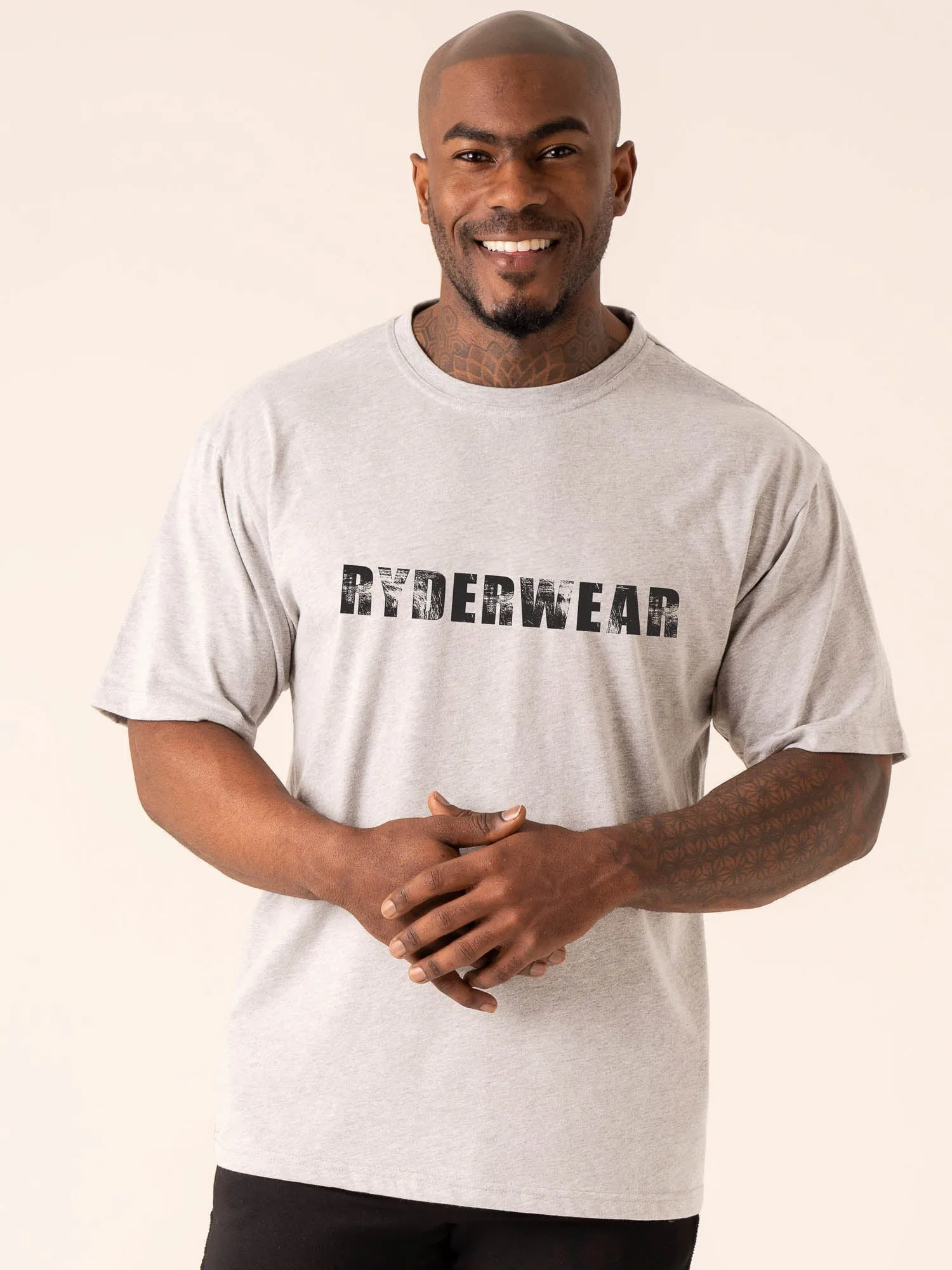 Training T-Shirt - Snow Marl Micro Perforation