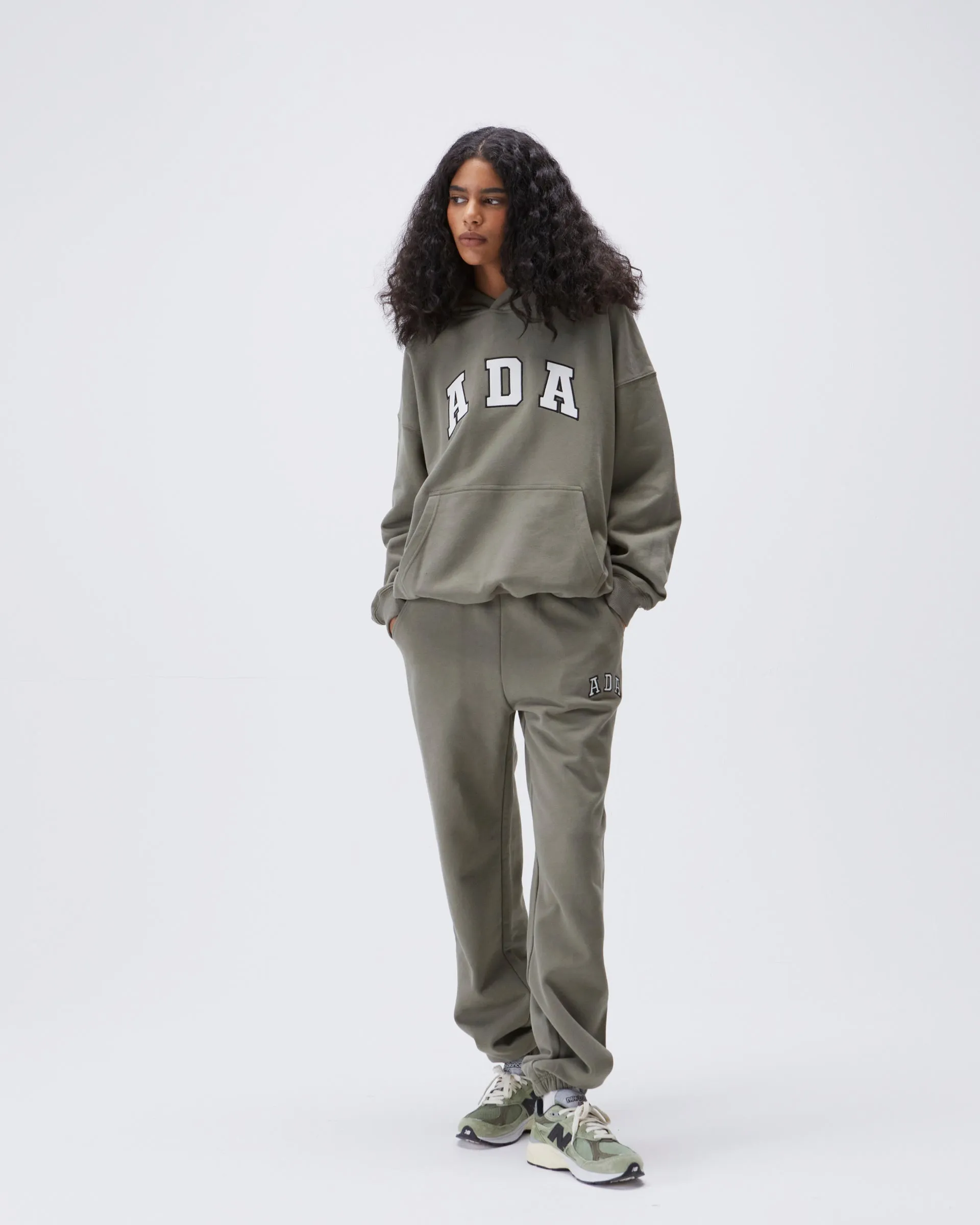 ADA Sweatpants - Olive Green Stretchable Comfort Non Restrictive Cut