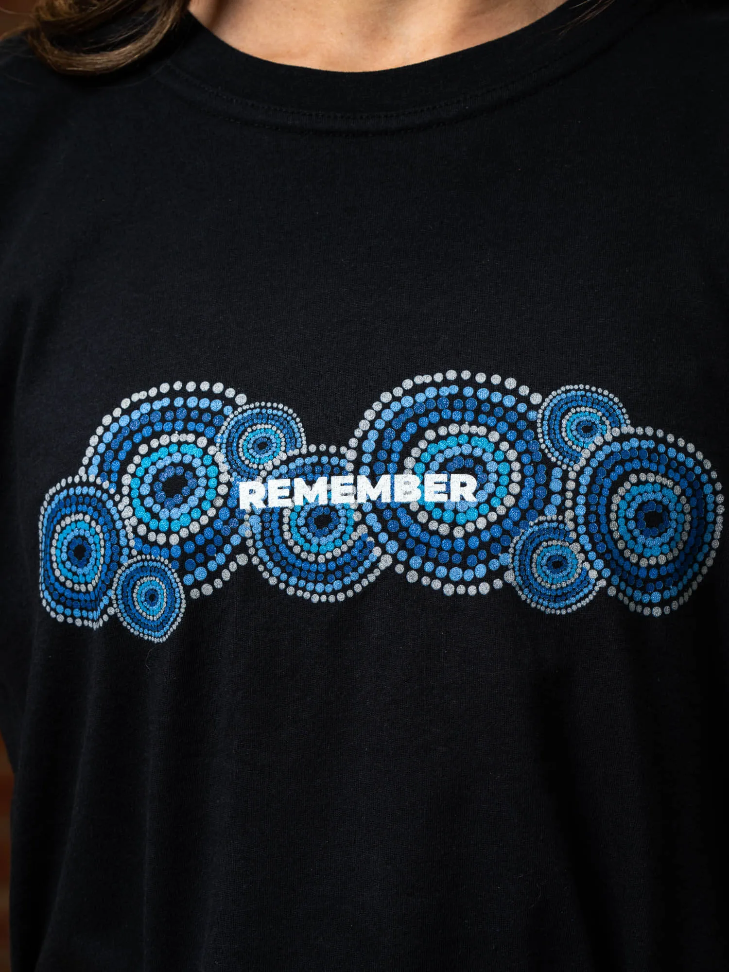 Remember Oversized T-Shirt - Black Light and Breathable