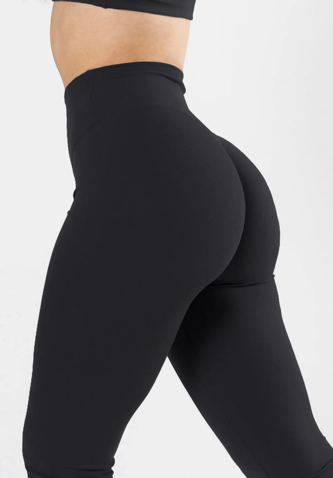 RecStretch? Original Sculptseam? Plus Essential Flare Legging 31" Black Anti Static Fabric
