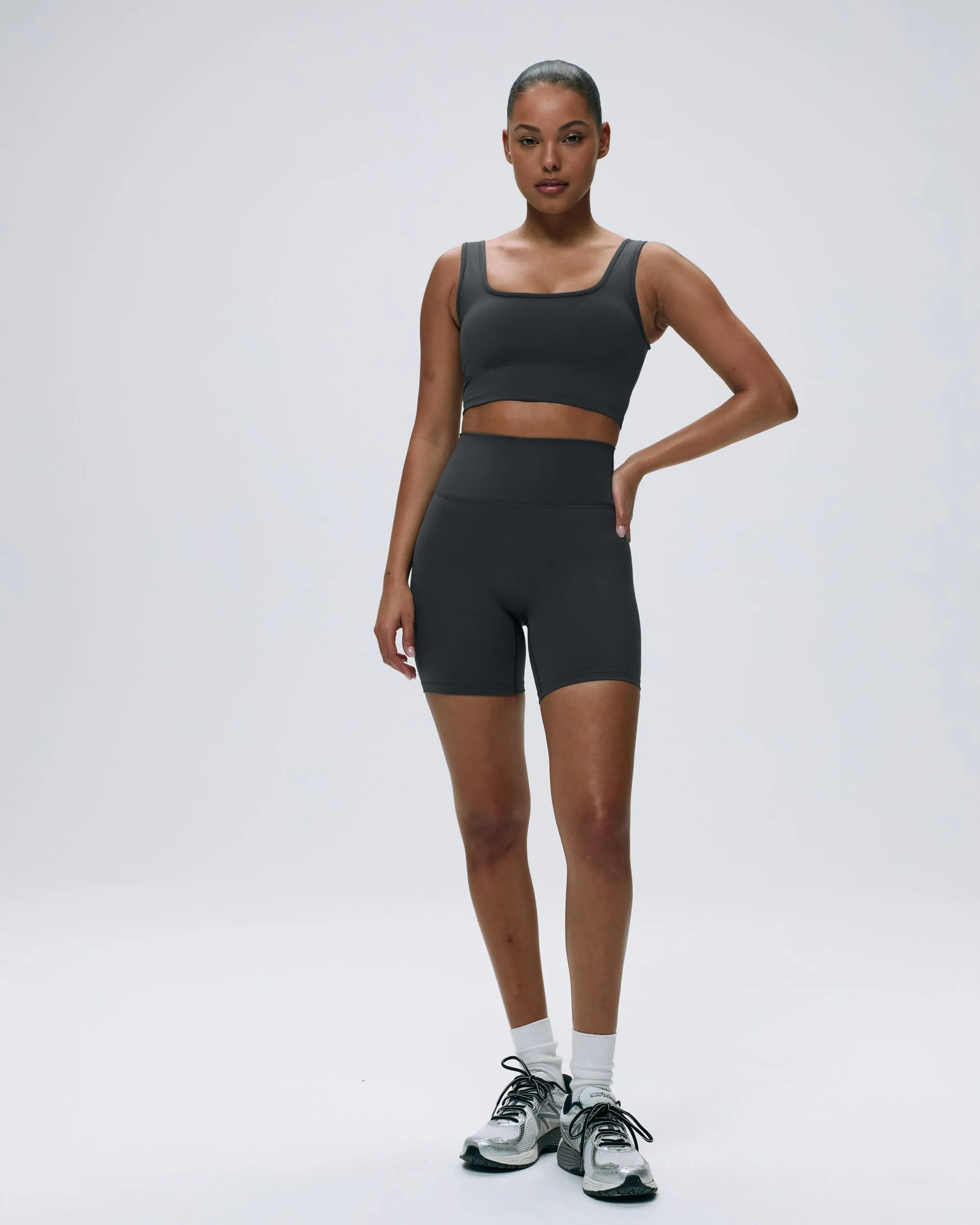 Sport Flex Ultimate Crop Shorts - Graphite Grey