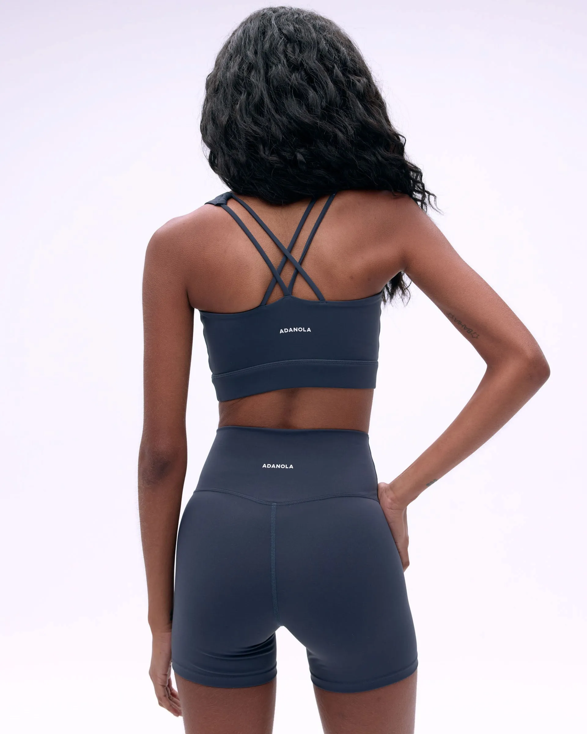 Ultimate Crop Shorts - Midnight Blue Flexible Fit Active Comfort