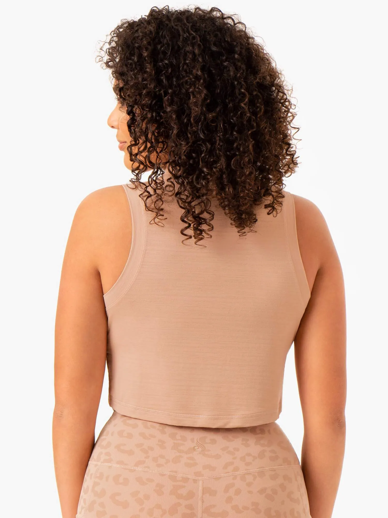 EcoFriendly Dye Process ButtonlessClosure Ultra Scoop Tank - Tan