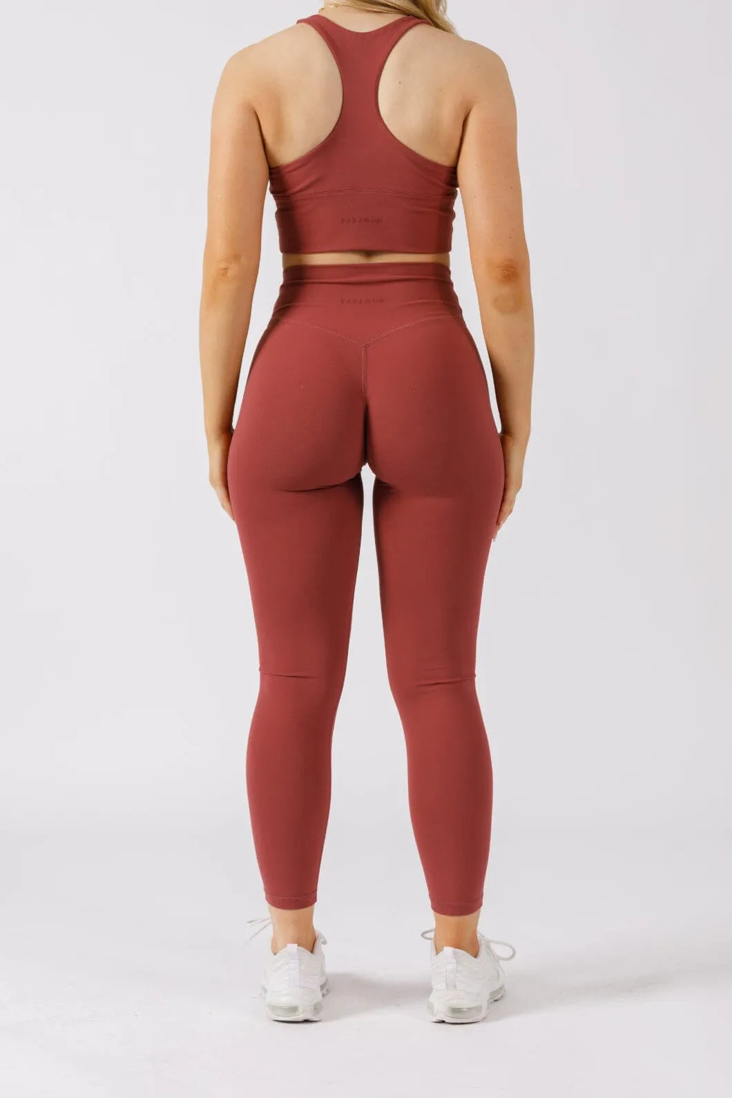 UltraLux Curve Contour Sculptseam? Legging Strawberry Quartz Morning Jog Pro Athlete