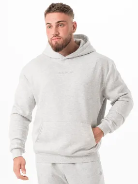Anti Pilling Finish Unisex Hoodie - Snow Marl