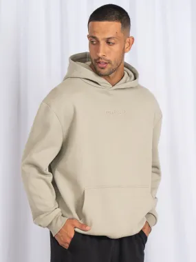 Warmth Without Bulk Stretch Panels Unisex Hoodie - Stone