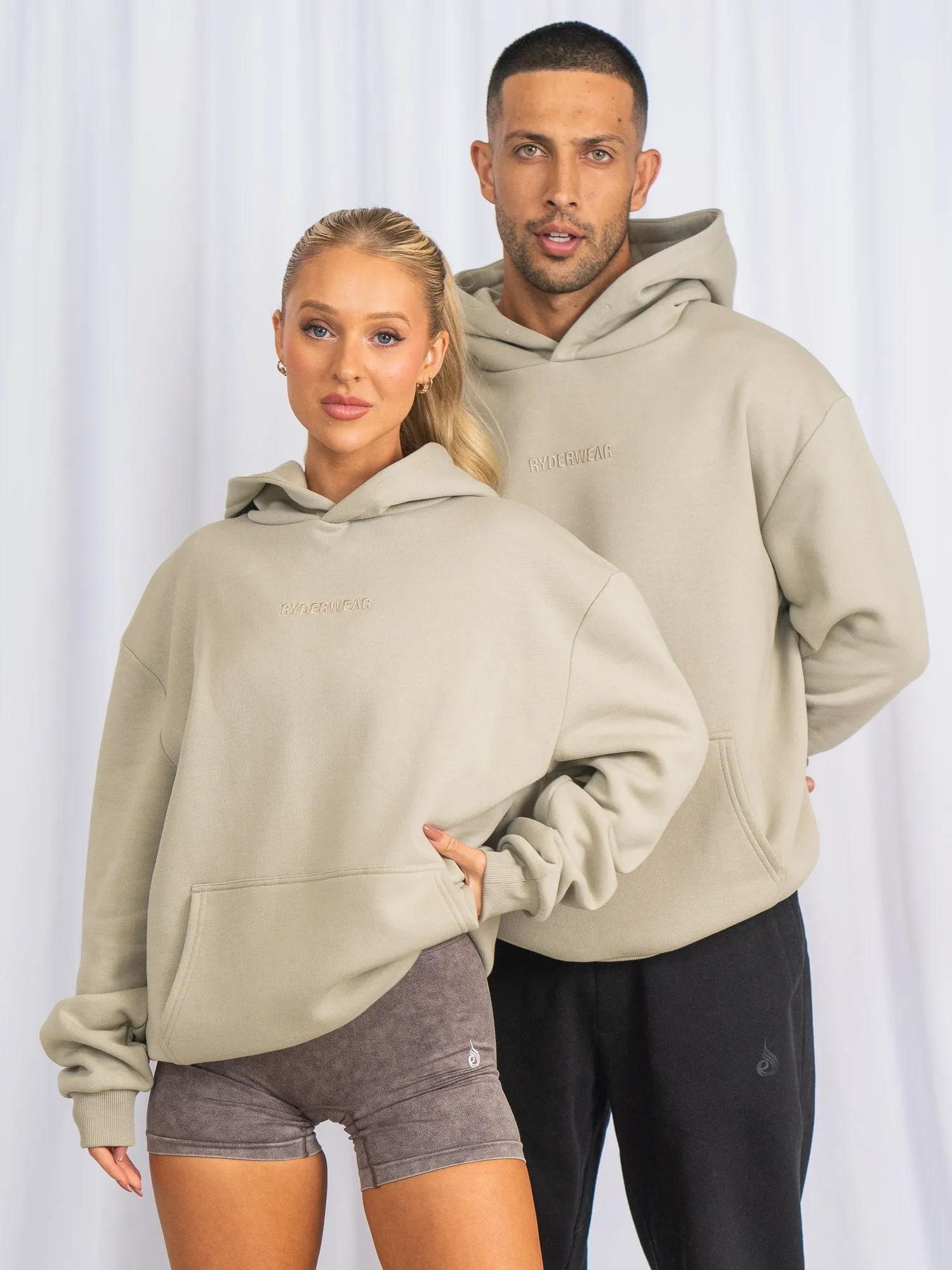 Unisex Hoodie - Stone Comfortable Feel