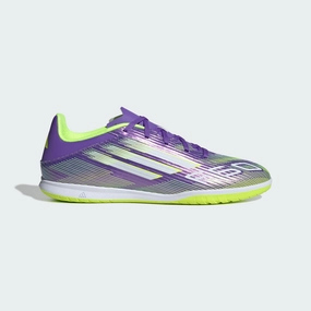 Adidas Men's F50 Club Indoor Purple Football Boots Walking   Friendly Comfortable Footbed