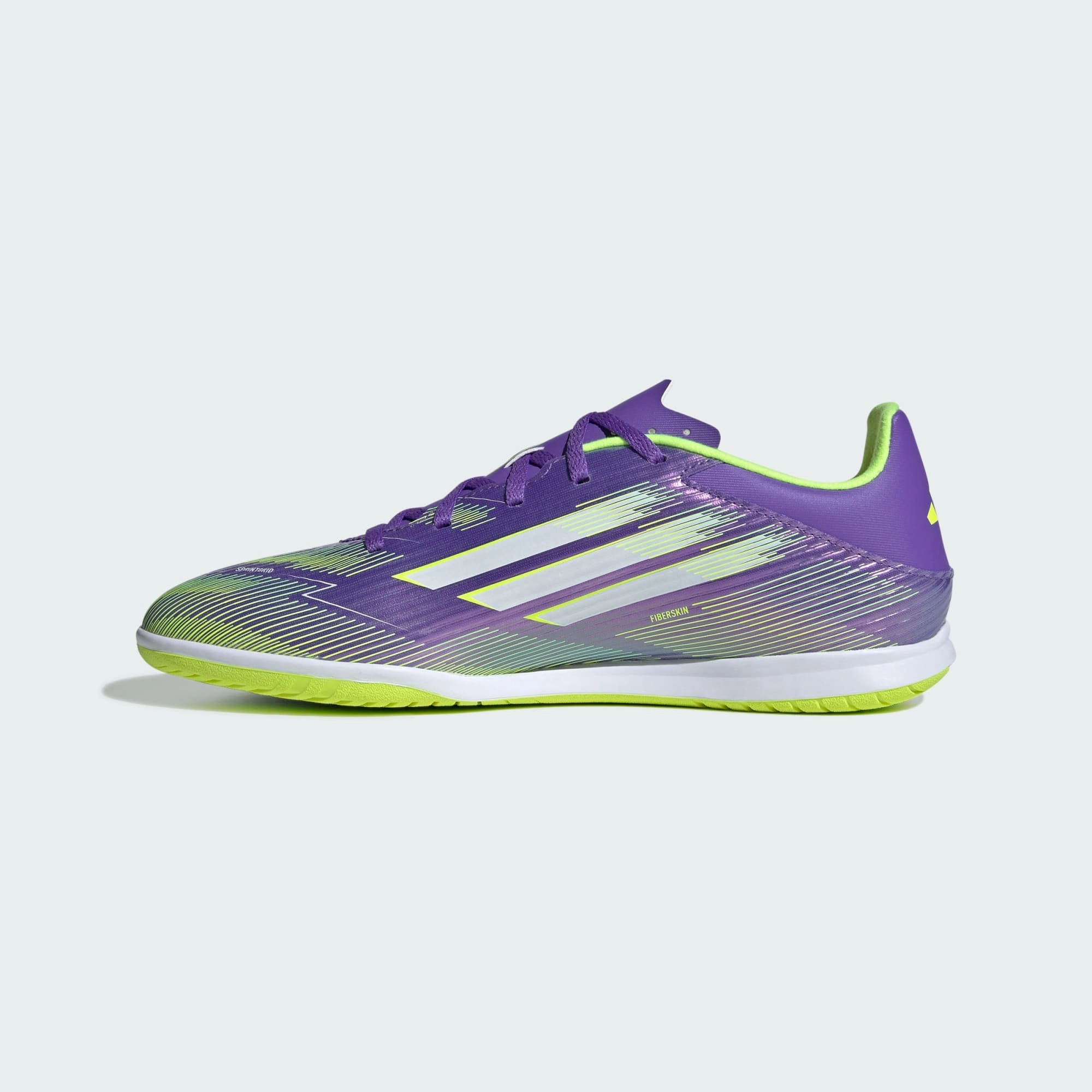 Adidas Men's F50 Club Indoor Purple Football Boots Low Profile Drop