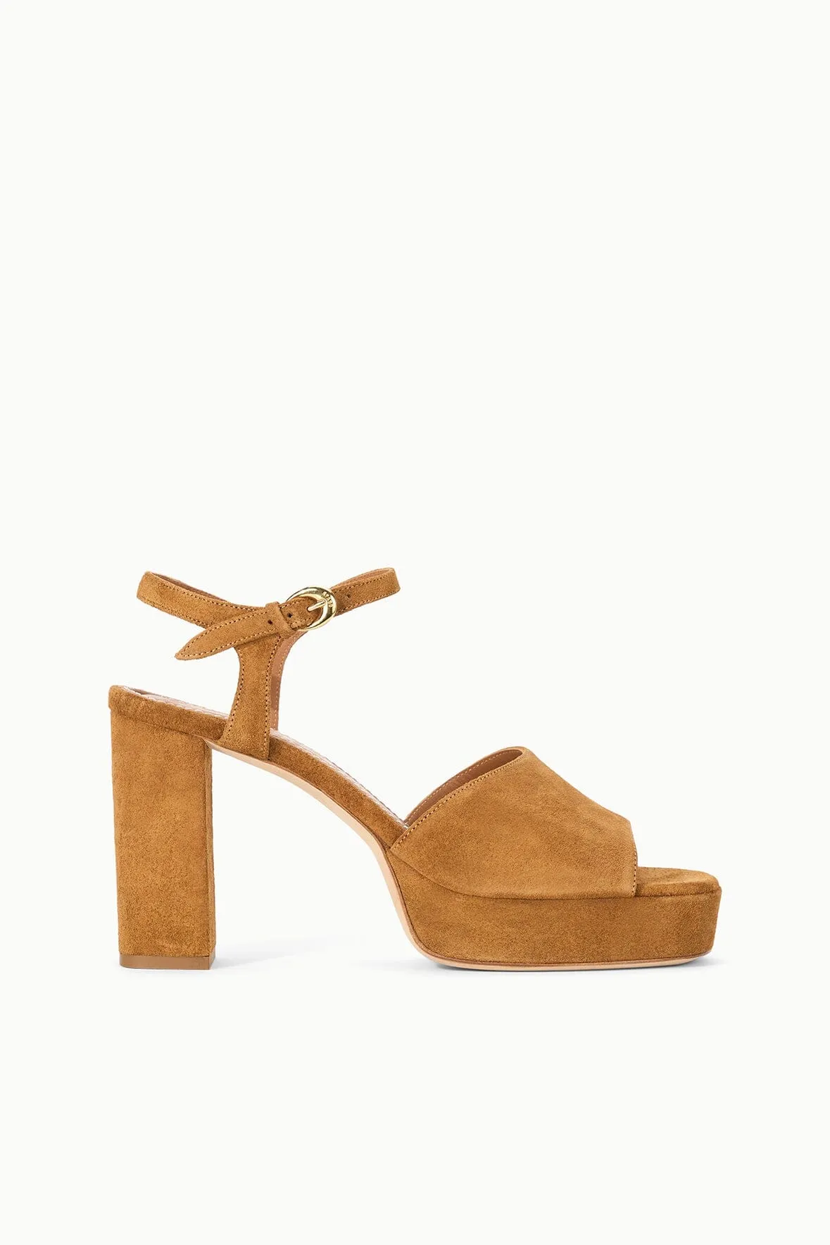 JODIE PLATFORM HEEL | TAN party mode
