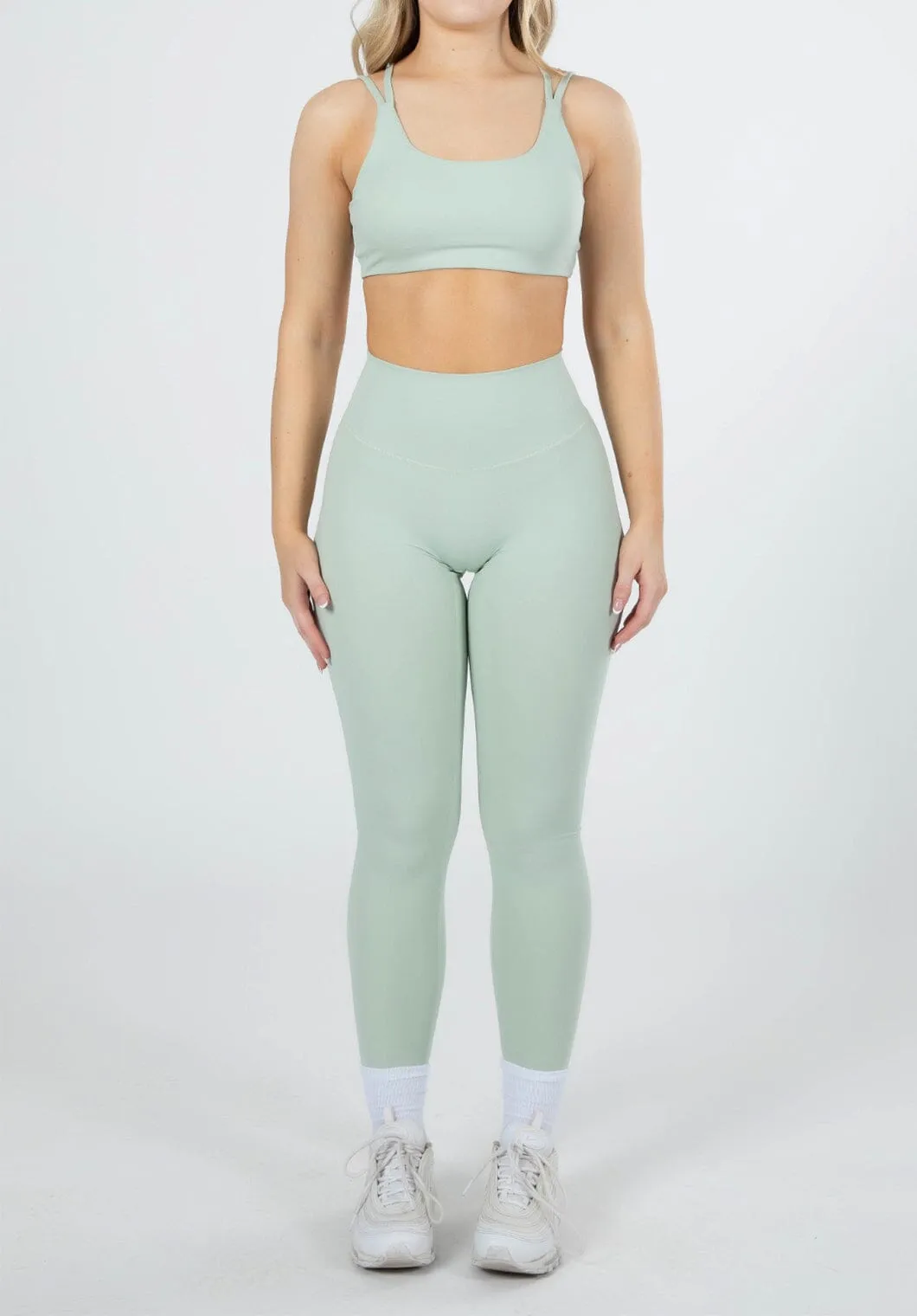 Petite Size Skin Friendly RecStretch Original Sculptseam? Plus Legging Sage