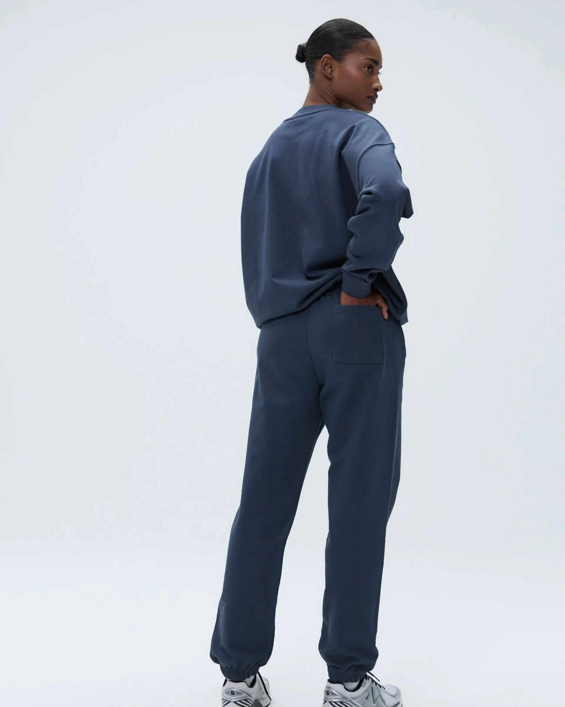 Varsity Sweatpants - Washed Midnight Blue AntiStaticFinish Dynamic Flex Panels