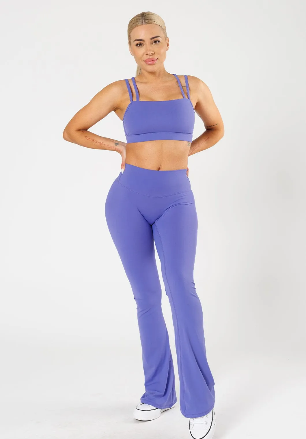 Non See Pilates Session Fade Resistant Airport Travel RecStretch Original Sculptseam? Plus Essential Flare Legging 34" Sucker