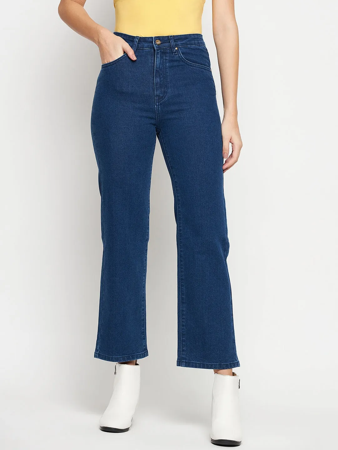 Spring Mood Slim Unisex Look Madame Blue Denim