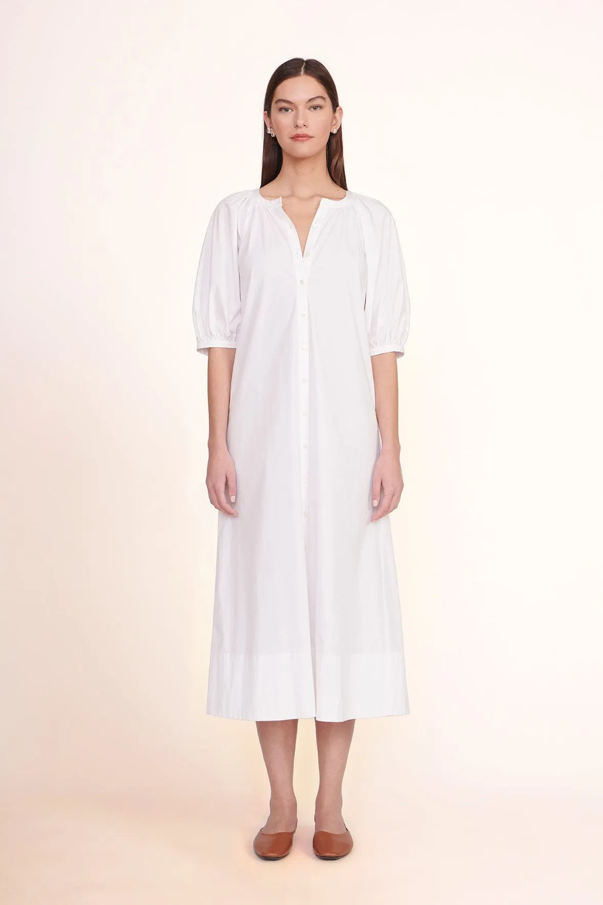 Elegant Silhouette All Moments VINCENT DRESS | WHITE