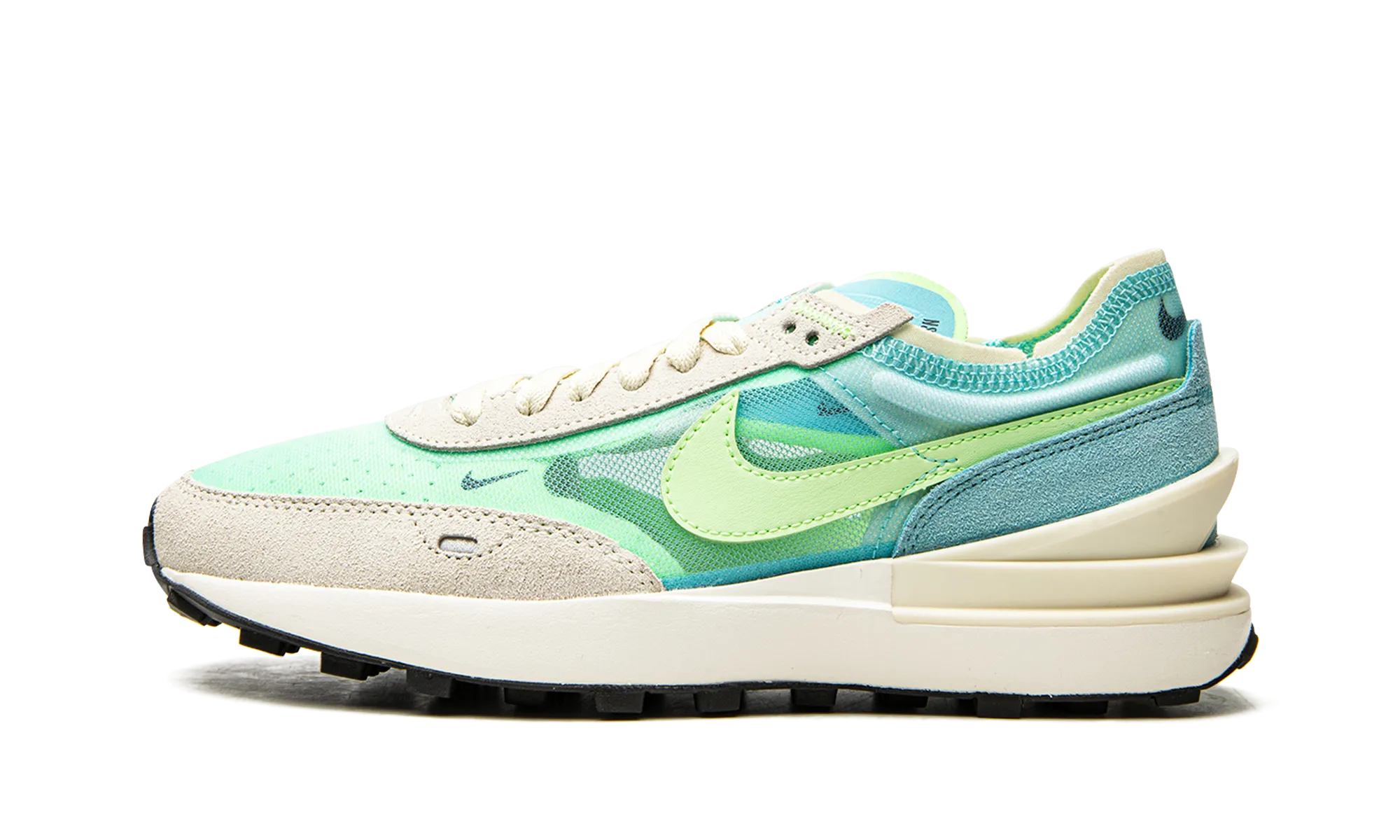 Collared Cuff WAFFLE ONE WMNS "Bleached Aqua / Lime"