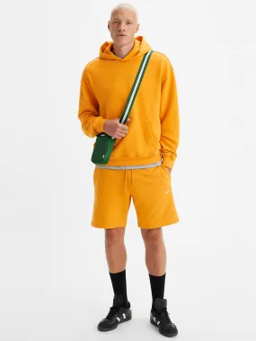 Weekend Wear Men's Mustard Regular Fit Shorts