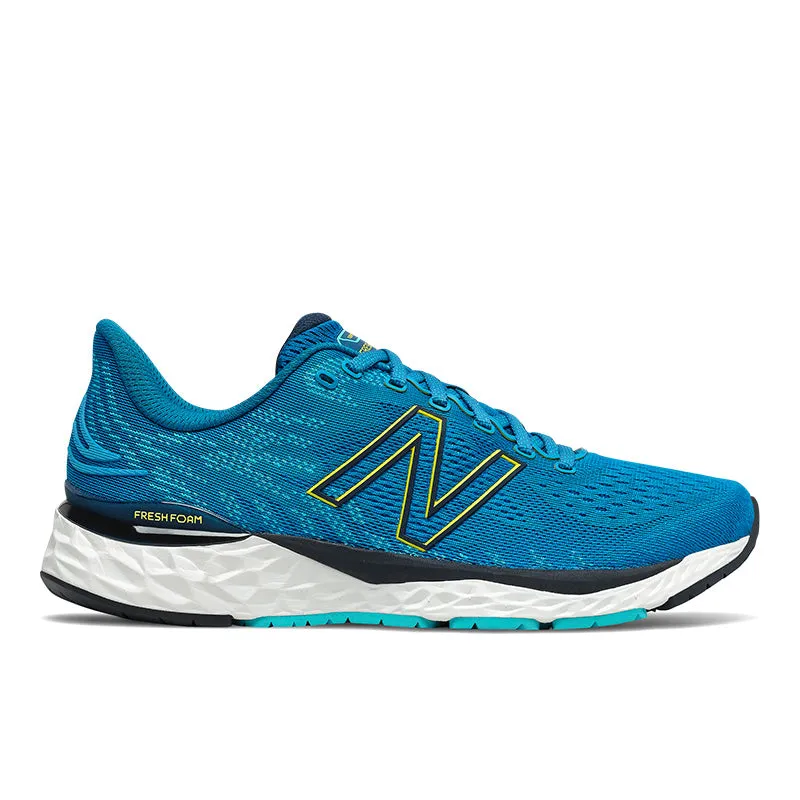 running - safety time - efficient exercise Fresh Foam 880v11 - Wave Blue with Virtual Sky - Men's