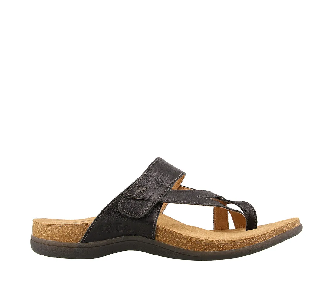 Perfect - Black Gentle Walk Fashionable Flip-flops for Travel