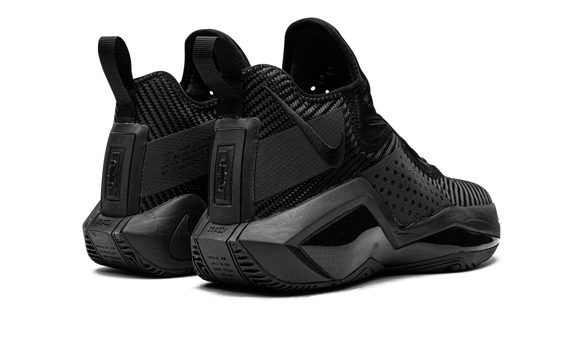 LeBron Soldier XIV "Triple Black" MoistureWicking