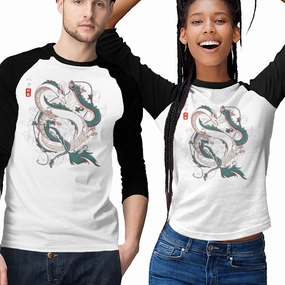 Stylish Layer Look Japanese Dragons