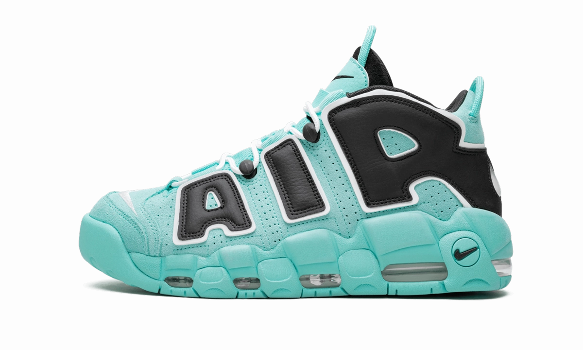 Quick Cut Torsional Stability Bridge Air More Uptempo 96 QS "Light Aqua"