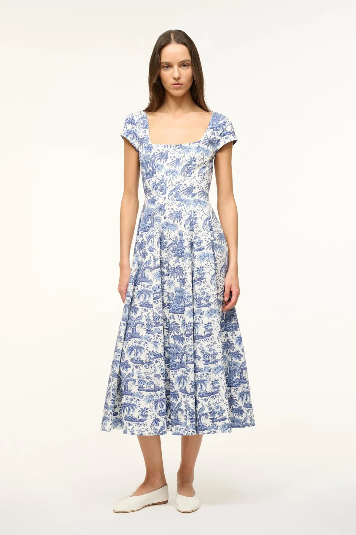 SHORT SLEEVE WELLS DRESS | BLUE TOILE New Spirit