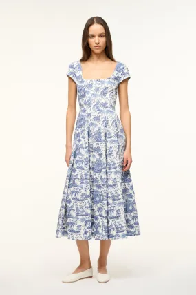SHORT SLEEVE WELLS DRESS | BLUE TOILE Family Joy
