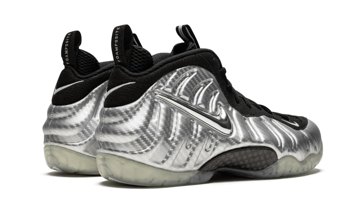 Adaptive Cushioning System All Fit Option Air Foamposite Pro "Silver Surfer"