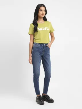 Soft Road Trip Youth Style Women's 710 Indigo Skinny Fit Mid Rise Jeans